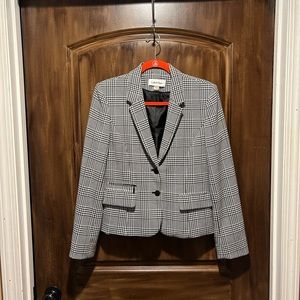 Calvin Klein Houndstooth Blazer